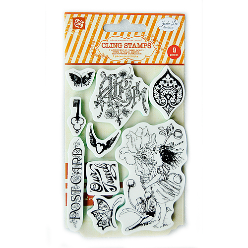 Cling Mount Stamps Nature Garden